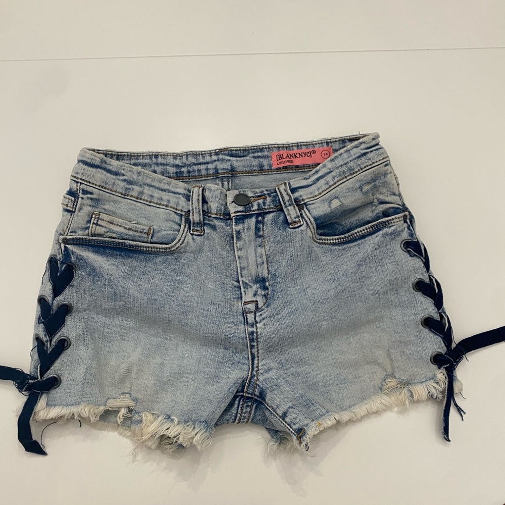 Blank NYC Little Pixi Jean Shorts